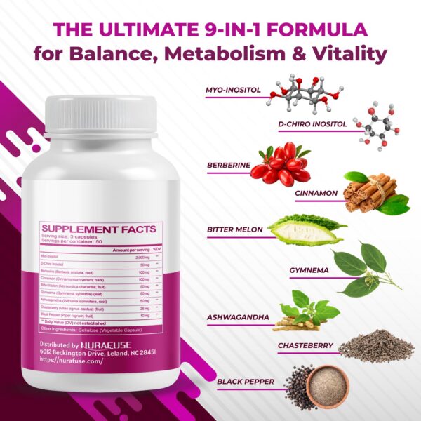 NURAFUSE vista lateral de la botella