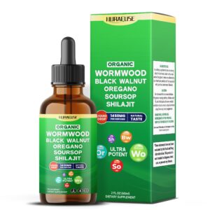 NURAFUSE gotas líquidas ajenjo orgánico frasco 2 onzas