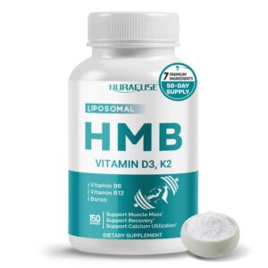 Nurafuse HMB liposomal frasco delantero