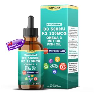 Botella Nurafuse liposomal D3-K2-Omega