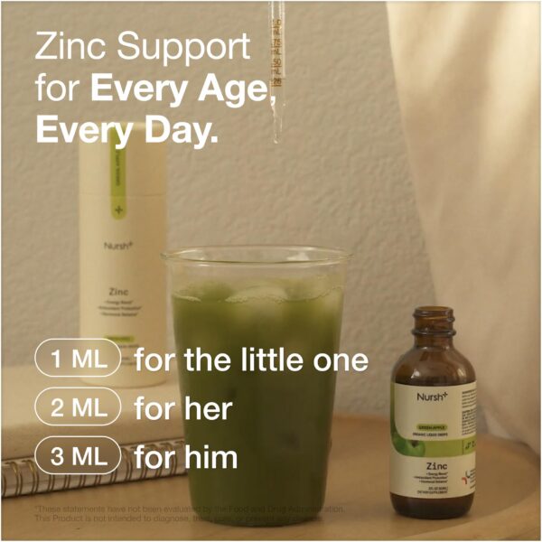 Cierre y etiqueta de zinc líquido Nursh+