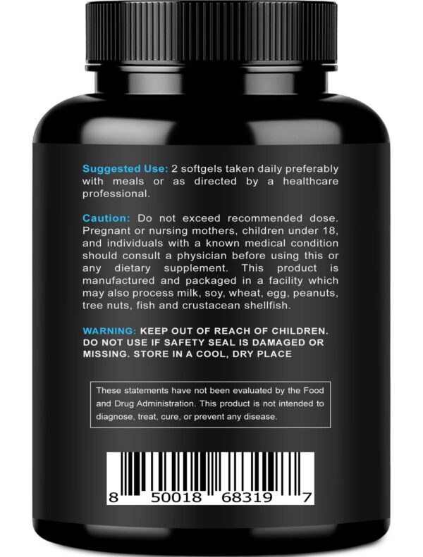 Detalle de EPA y DHA en Omega 3