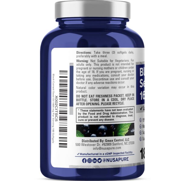 Cápsulas dentro de la botella NusaPure