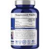 Frasco de suplemento NusaPure Chitosan 1200 mg