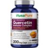Frasco de NusaPure Quercetin Complex 200 cápsulas