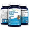 Etiqueta suplemento Saw Palmetto NusaPure