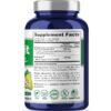 NusaPure suplemento vegetal de Noni 240 cápsulas lado