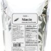 Frente del envase NuSci Niacin Vitamina B3 Polvo Puro