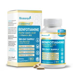 Frasco de Ultra Benfotiamine 13 en 1