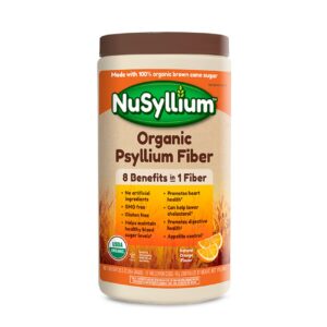 NuSyllium psyllium orgánico polvo 30.5 oz envase