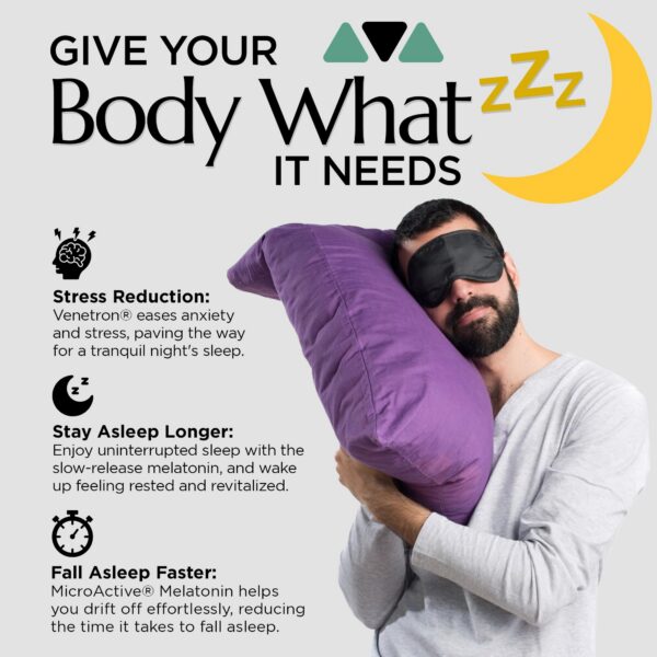 Frasco Nuton Happy Dreams suplemento sueño natural 60 cápsulas