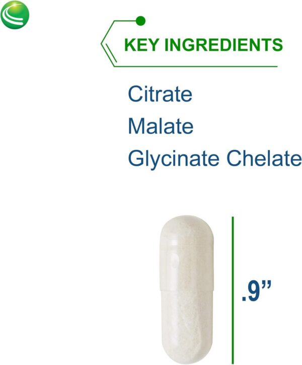 Frasco y cápsulas visibles