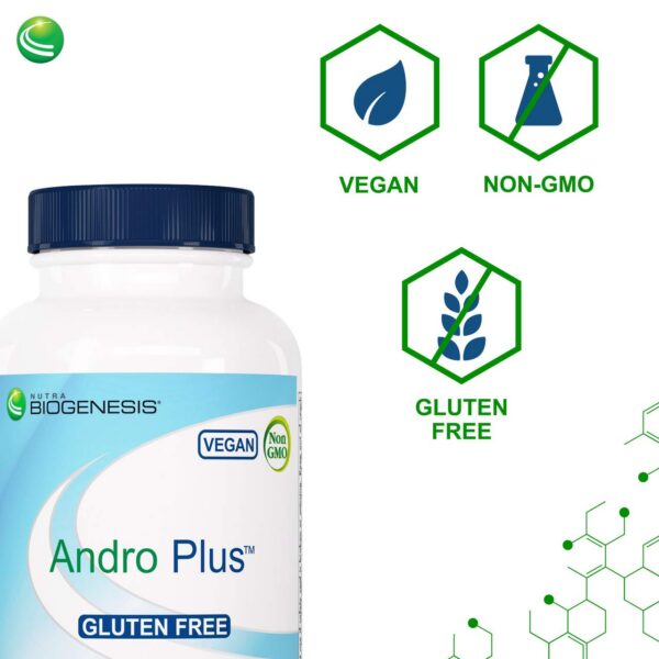 Nutra BioGenesis suplemento sin gluten salud masculina