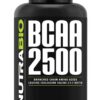NutraBio BCAA 2500 etiqueta frontal