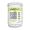 Version 1.0.0 Frasco NutraBio BCAA 5000 polvo etiqueta frontal
