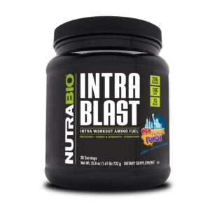 Version 1.0.0 NutraBio Intra Blast BCAA frente