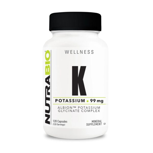 NutraBio Potassium Complex frasco 99 mg