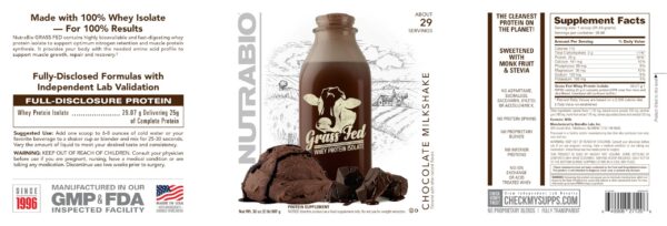 Bolsa de proteína aislada NutraBio