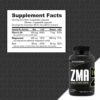 Detalle etiqueta NutraBio ZMA