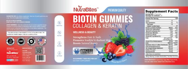 Version 1.0.0 Gomitas de Biotina en frasco