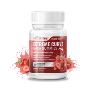 Frente de NutraBites Extreme Curve Maca Gummies