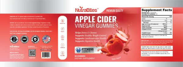 Version 1.0.0 Gominolas rojas NutraBites en paquete