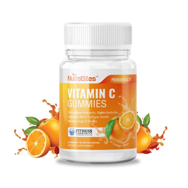 Gomitas NutraBites Vitamina C frasco frontal
