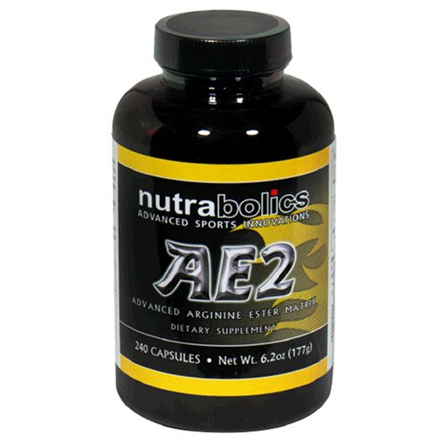 Nutrabolics AE2 Arginine Ester Matrix 240 Cápsulas