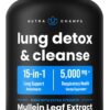 Version 1.0.0 NutraChamps cápsulas detox pulmonar hoja de gordolobo 60 unidades
