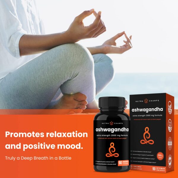 Paquete doble NutraChamps ginseng coreano y ashwagandha