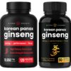 Version 1.0.0 Paquete NutraChamps dúo Ginseng Oro y Panax Rojo Coreano