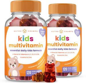 NutraChamps gomitas multivitaminas para niños 120 gummies