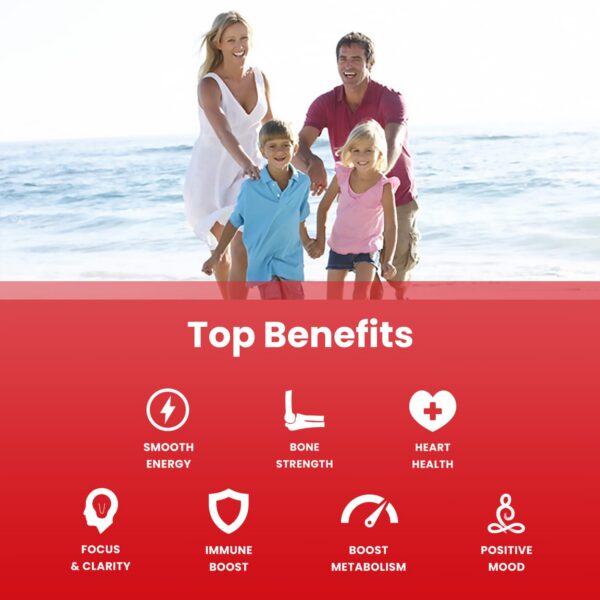 Detalle gomitas NutraChamps vitamin d3 b12 sabor frambuesa