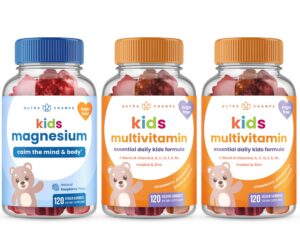 NutraChamps Kids Multivitaminas frasco con gomitas