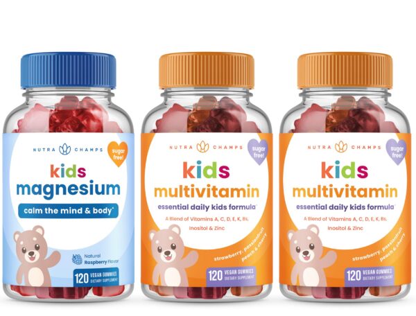 NutraChamps Kids Multivitaminas frasco con gomitas