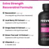 Frasco de NutraChamps Resveratrol y etiqueta