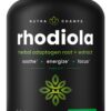 Botella NutraChamps Rhodiola Rosea 120 cápsulas veganas