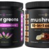 Version 1.0.0 Paquete NutraChamps Super Greens y polvo de hongos 10 en 1
