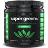 NutraChamps Super Greens polvo orgánico en envase