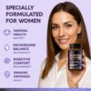 Frasco de vitaminas para mujeres NUTRAHARMONY
