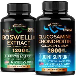 Cápsulas NUTRAHARMONY Glucosamina y Condroitina