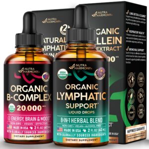 NUTRAHARMONY gotas orgánicas complejo vitaminas B