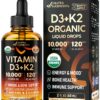 Version 1.0.0 NUTRAHARMONY gotas vitamina D3 10000IU K2 120mcg sabor naranja