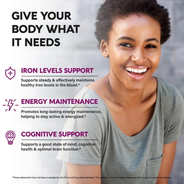 Cápsulas de hierro en blister