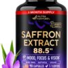 Version 1.0.0 NutraHarmony saffron capsules bottle label