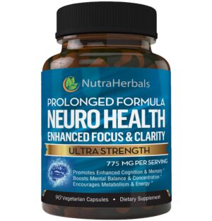 Frente del envase NUTRAHERBALS Brain Booster