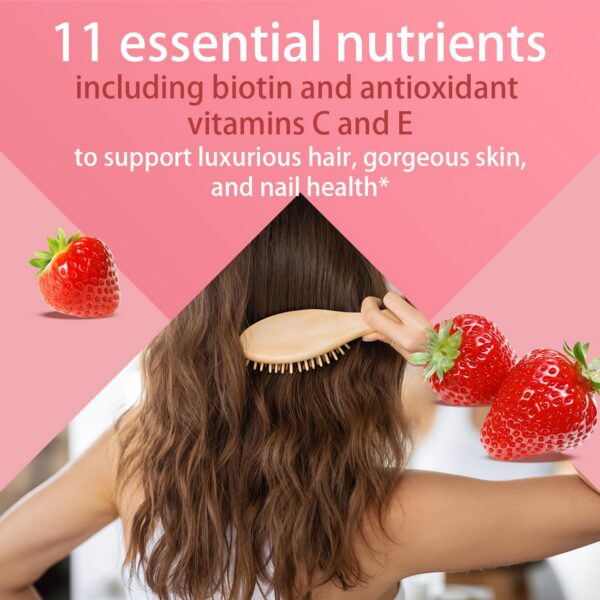 Frasco con gomitas Biotina