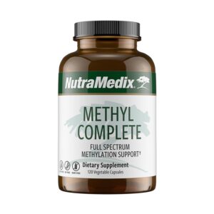Version 1.0.0 NutraMedix Methyl Complete 120 cápsulas soporte metilación energía