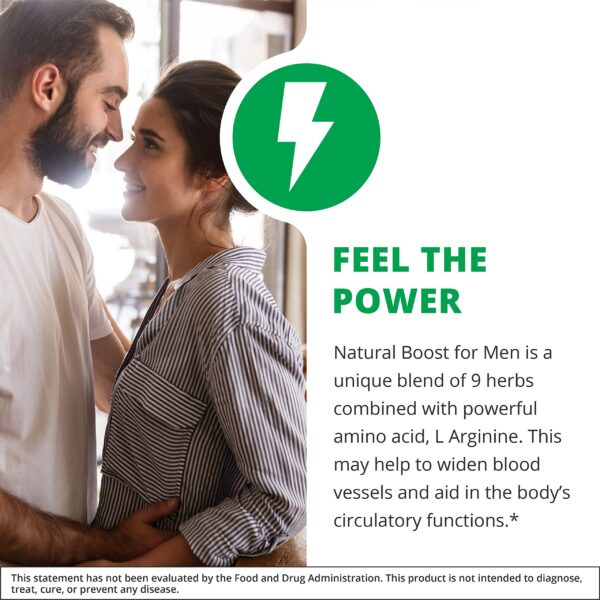Frasco líquido de NutraMedix Natural Boost para hombres