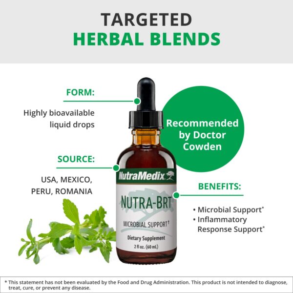 Frasco y gotero de extracto Nutra-BRT